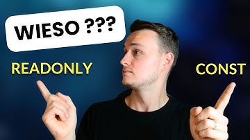 Zu schwer? 😰 Der Unterschied zwischen Readonly und Const in C#