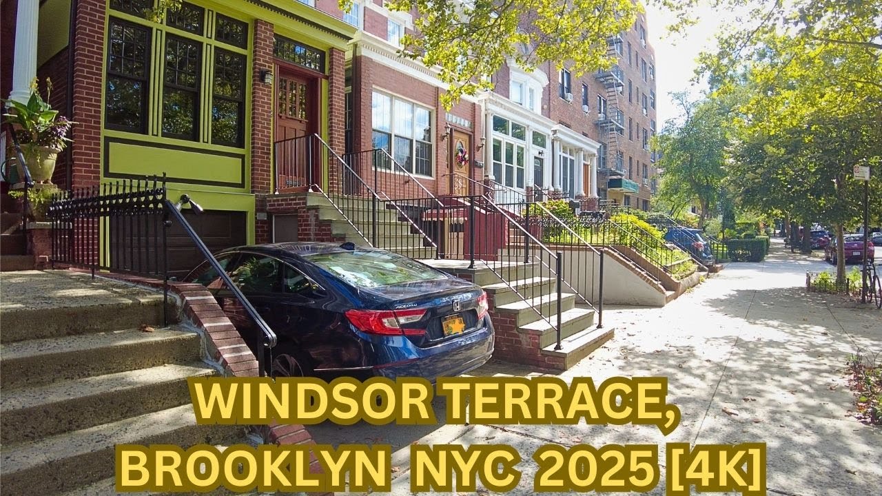 Life in Windsor Terrace, Brooklyn. August 22 2025 New York City Walking Tour 4K
