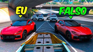 USANDO CARRO DUPLICADO PRA DAR FUGA DA POLICIA no GTA RP