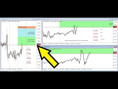 LIVE Forex Trading | EUR USD – Price Action Study and Forex Signal