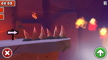 Manuganu 2 - Level 35...Volcano...Gameplay (Free Game on Android)