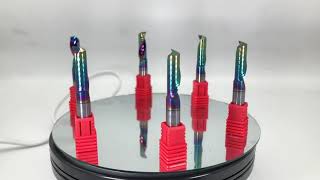 Solid Carbide Single Flute For Aluminium with DLC coating