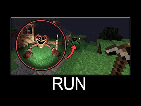 Minecraft wait what meme part 519 (Realistic Scary DogDay)