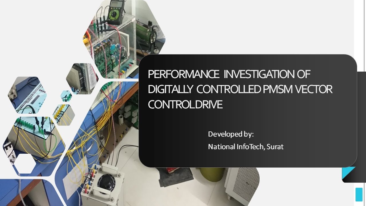 PMSM MOTOR FIELD ORIENTED CONTROL DRIVE ADVANCE TRAINER : 1 - YouTube