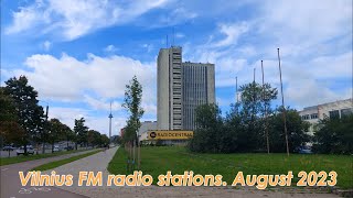 2023: VILNIUS FM RADIO STATIONS
