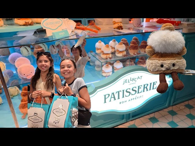 Jellycat Patisserie 🥐 PARIS Jellycat Experience! Special Edition