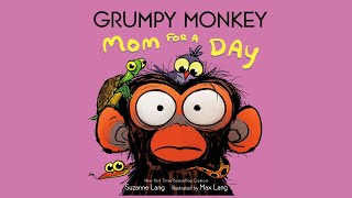 Grumpy Monkey Mom for a Day | Animated SLP Read-Aloud, Questions, & Retell for Kids