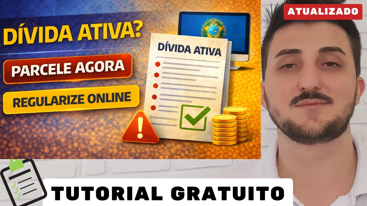DÍVIDA ATIVA: Como REGULARIZAR, PARCELAR, EMITIR GUIA e SAIR DO SUFOCO - Regularize - PGFN
