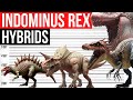 INDOMINUS REX Hybrids | Spinosaurus, Giganotosaurus, Triceratops, Stegosaurus