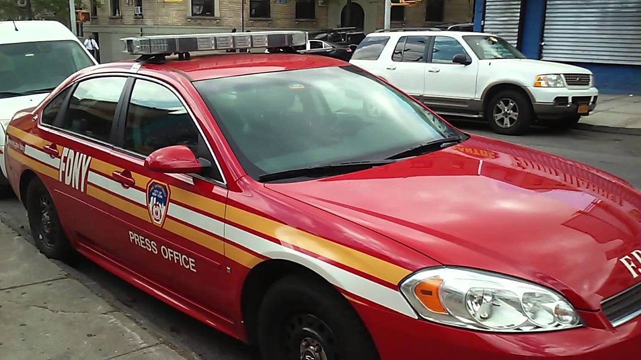 Rare Sighting Of The FDNY Press Officer On Scene Of A 3 Alarm Fire In ...