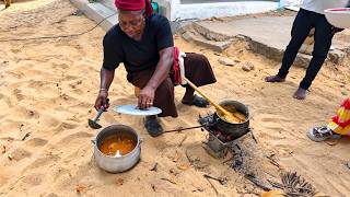 What They Cooked With These Tiny Fish Shocked Me! 😳🐟 | GHANA VILLAGE LIFE