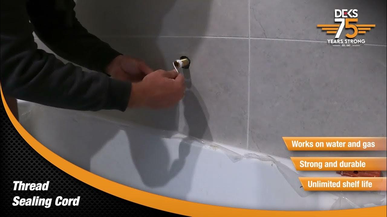 DEKS Industries Thread Sealing Cord TSC175 by Respond Plumbing