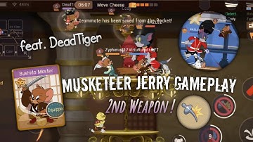 Tom and Jerry Chase (S2) - Musketeer Jerry (2nd Weapon) Fun Gameplay feat. DeadTiger !