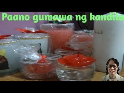 Video: Paano Gumawa Ng Mga Paraffin Na Kandila