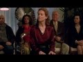 Leslie Hope: The Mentalist 1x07 Seeing Red (Maroon Satin Blouse) Clip 2
