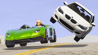 Street Racing Car Crashes #56 - BeamNG Drive Crashes screenshot 1
