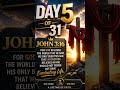 DAY 5 OF 31 DAYS ONLINE EVANGELISM CHALLENGE.