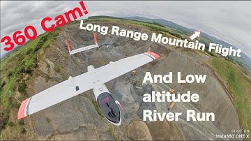 Final Skyhunter Flight 🏁 Long Range FPV to the Mountains ⛰& Low River Run