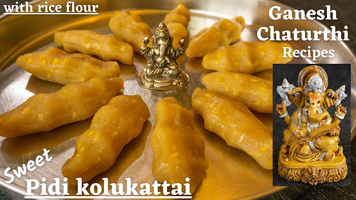 Quick Vinayagar Chaturthi Recipes in Tamil | Pidi Kolukattai Recipe in Tamil |Sweet Pidi Kozhukattai
