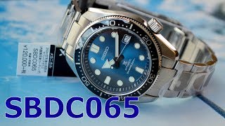 Обзор премиальные SEIKO SBDC065 prospex diver / Модель 2018 года - Видео от Tiktakmir - Мир японских часов