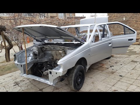 Repairing accident car | Iran khodro