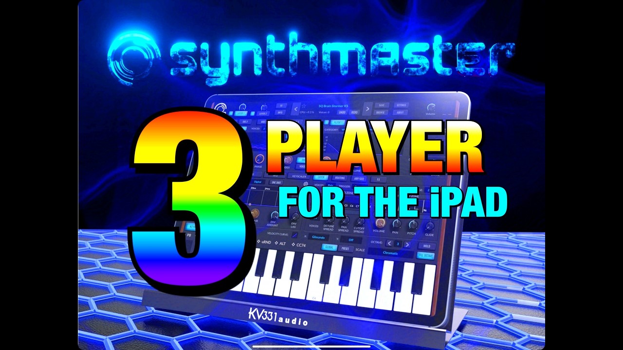 SynthMaster 3 Player - Pre-Release Demo for the iPad