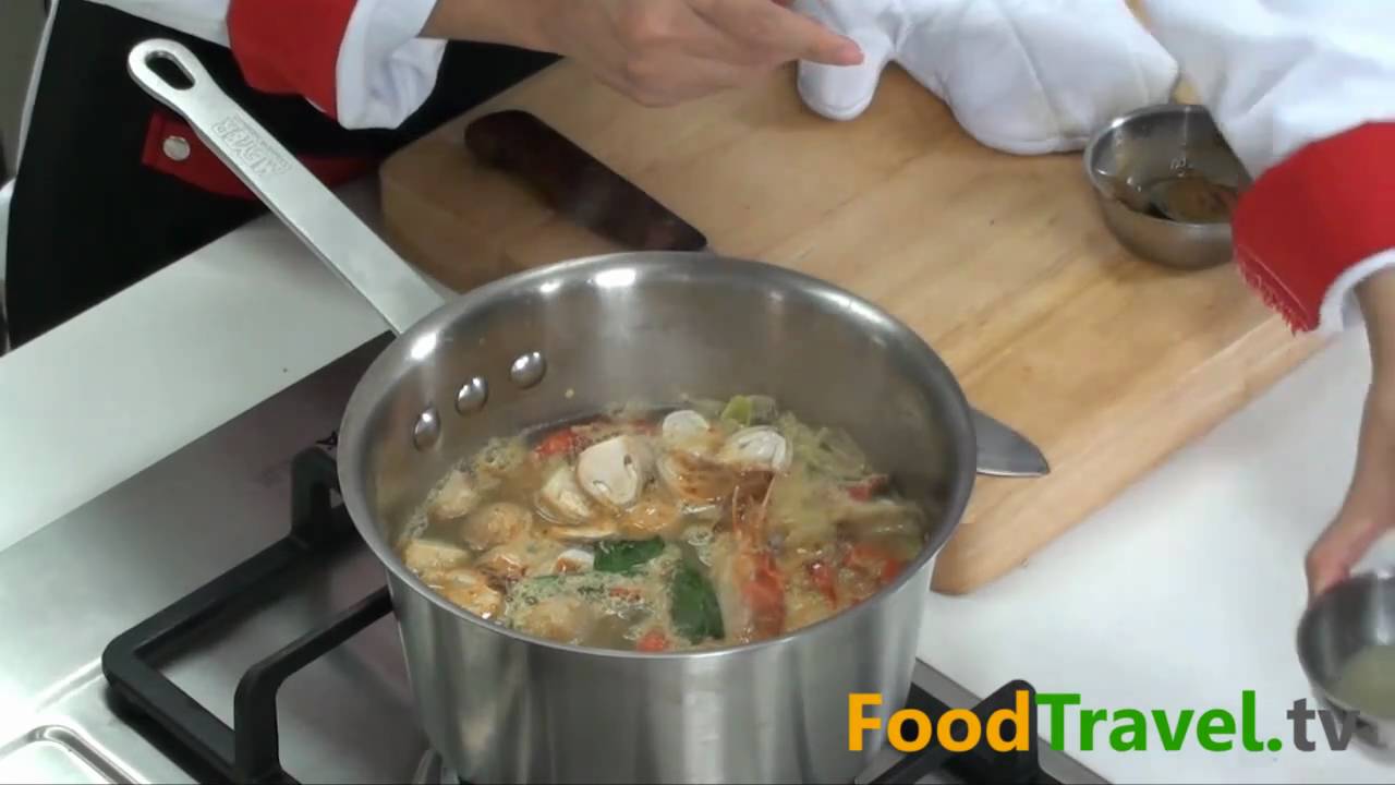 ต้มยำกุ้งน้ำข้นมะพร้าวอ่อน