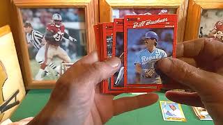 6 packs of baseball cards looking for Sammy Sosa rookie cards