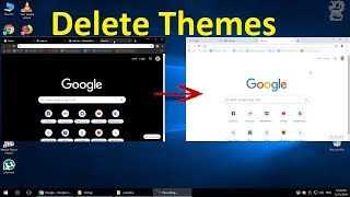 How to Delete Themes on Google Chrome