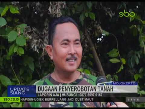 sbo tv digital DUGAAN PENYEROBOTAN TANAH