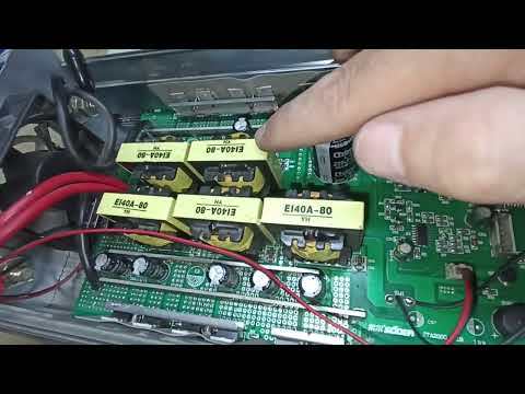 اصلاح انفرتر 2000 شور ارتفاع جهد مع تبديل الدخل والخرج ونصائح هامة