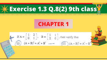 9th class math exercise 1.3 question 8(2) | wisdom academy   #shorts