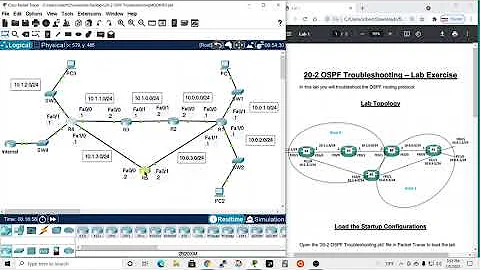 CCNA Lab: OSPF Troubleshooting