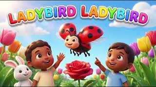 🐞 Bedtime Bunny Land: Ladybird Ladybird | Soft Bedtime Nursery Rhyme Lullaby 🌙✨🎶 screenshot 5