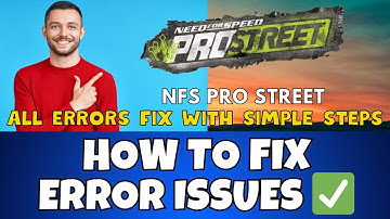 How to Fix NFS Pro Street Errors /  Issues! | 2023 Windows 11 /10 {Easy Method}