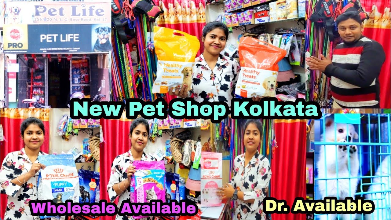 NEW DOG PUPPY SHOP AT KOLKATA GARIA PET SHOP + CLINIC PETS Dr