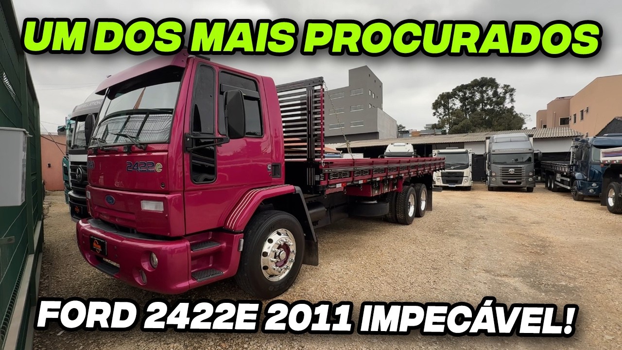 Esse Cargo 2422E é difícil de achar nesse estado – veja os detalhes!