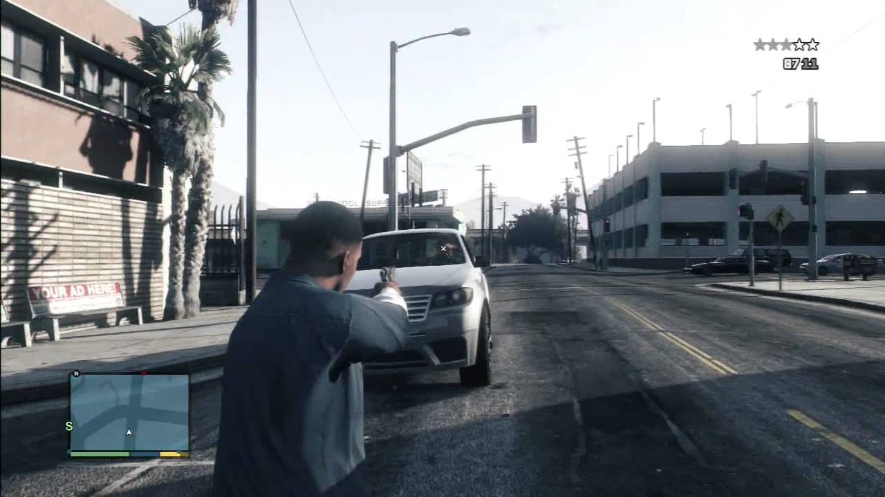 GTA 5 Shooting Police GTA 5 GAMEPLAY! YouTube