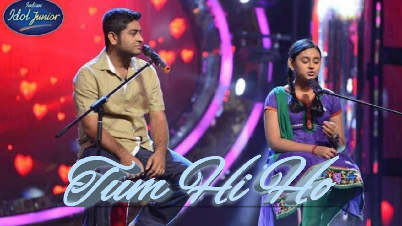 Arijit Singh  Debanjana Live at Indian Idol Junior  Tum Hi Ho  Soulful Performance  Studio HD 