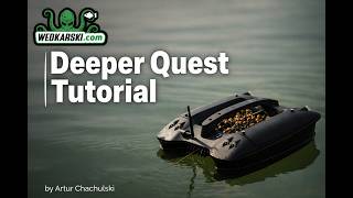 Łódka zanętowa Deeper Quest Baitboat Deeper Tutorial od A-Z!