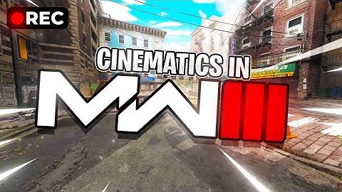 How to RECORD CINEMATICS in Call of Duty Modern Warfare 3 | 2023 (THEATER MODE)