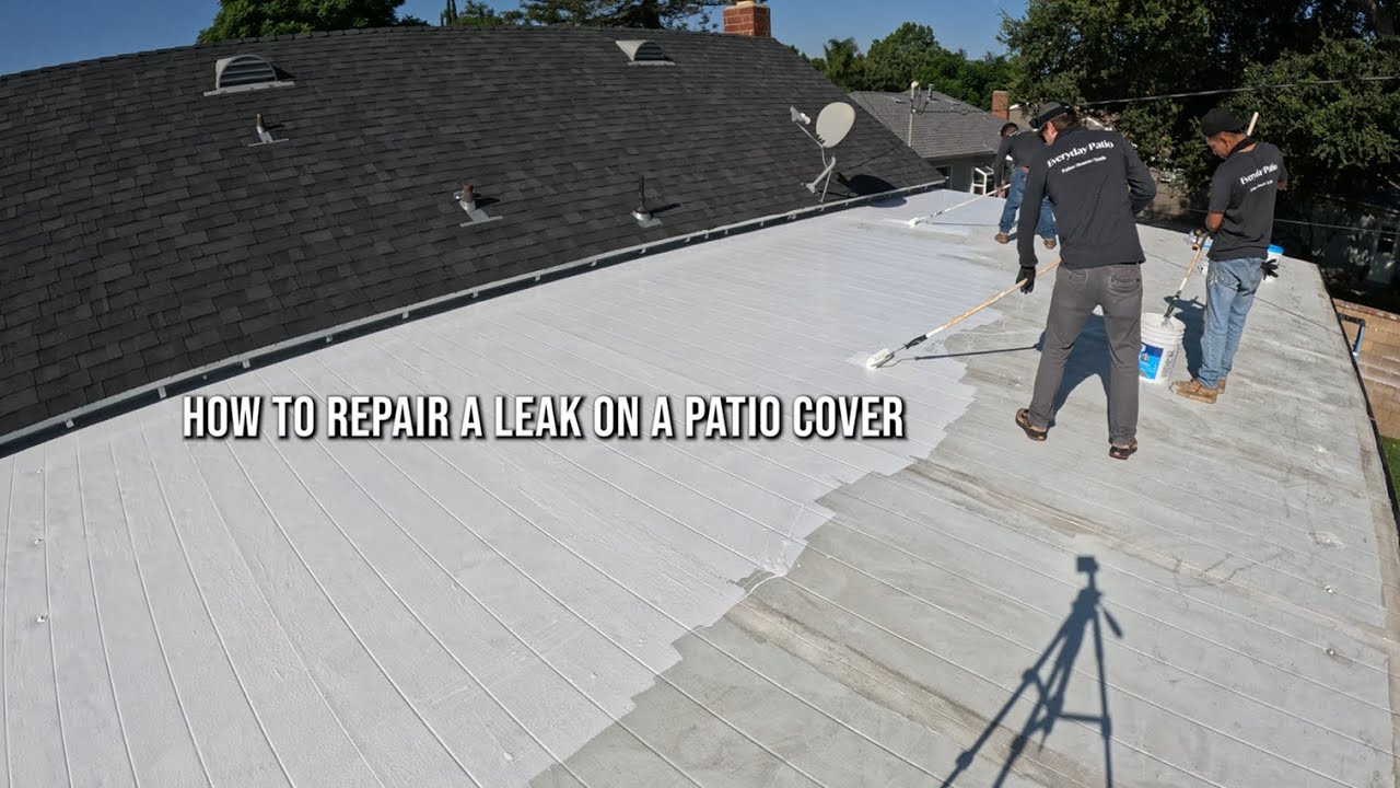 How to Fix a Patio Leak in 5 Minutes YouTube