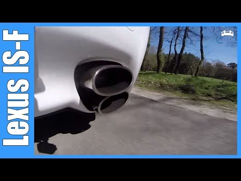 Lexus IS-F 5.0 V8 GOOD! Exhaust Sound