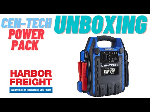 Harbor Freight Air Compressor Jump Start