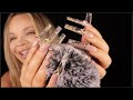 Asmr 888 nails fluffy mic scratching clacking and abundance affirmations