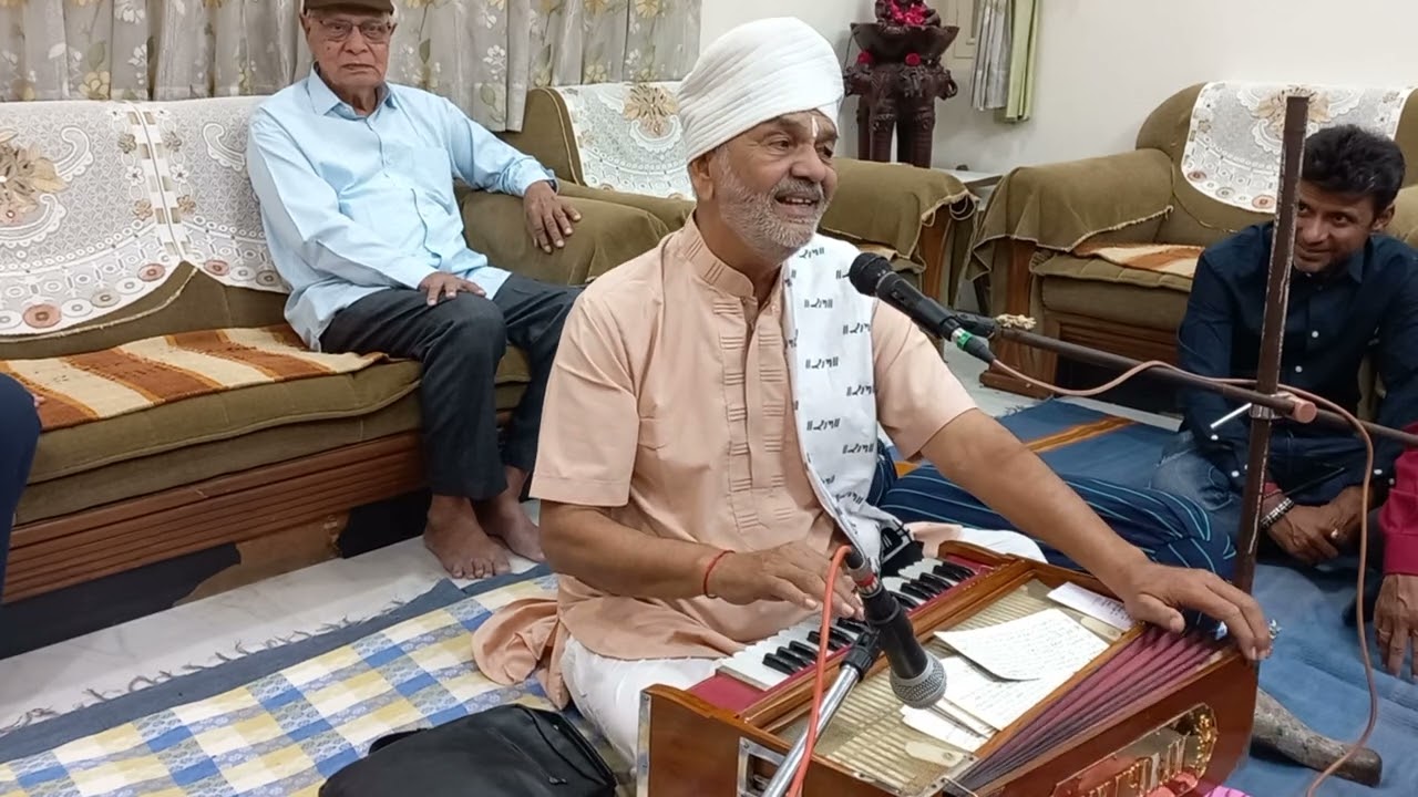 શ્રી વિષ્ણુપ્રસાદ દવે(સાંઇરામ દવેના પિતાશ્રી)- તું રંગાઈ જાને રંગ માં - શ્રી જલારામબાપા પરિચય 6-4-25