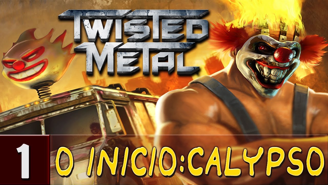Twisted Metal Modo História #1-Calypso e o Palhaço Insano! 