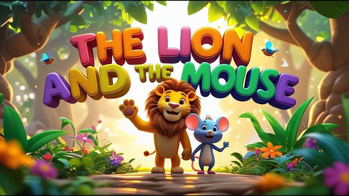 The Lion and the Mouse | Kids Story Song 🦁🐭