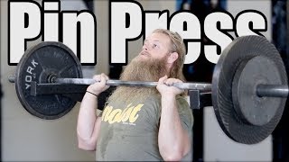 #1 Upper Body Variation: PIN PRESS - Untamed Special