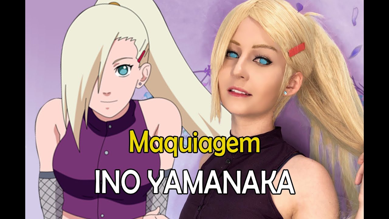 Maquiagem Ino Yamanaka - Anime Naruto